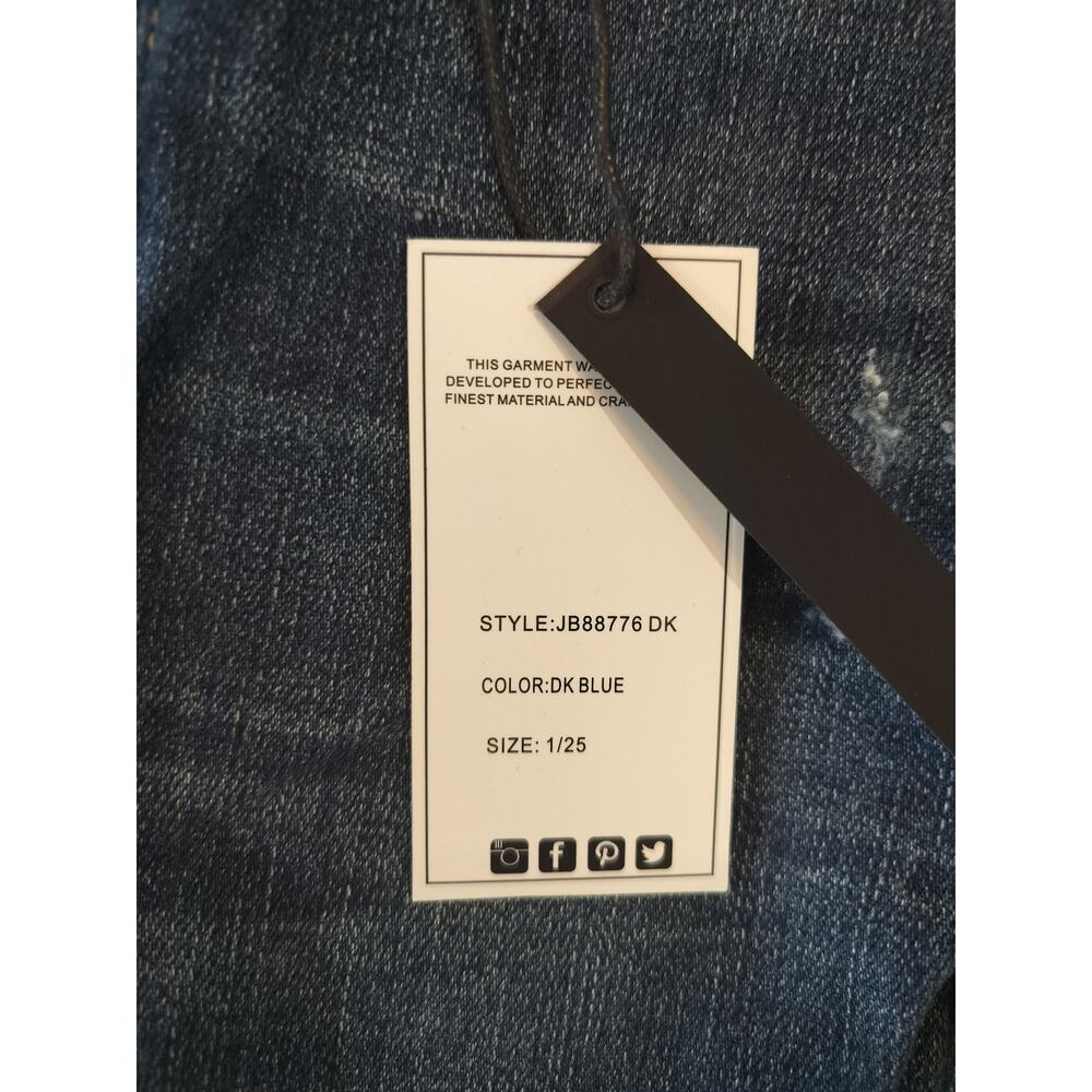 Judy Blue JB88776DK Jeans Size 1/25 High Waist Slim Fit Tummy Control - Picture 7 of 11